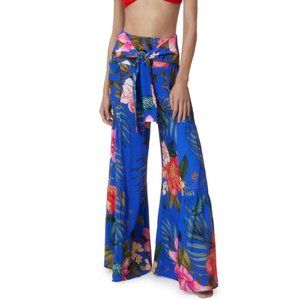 PQ Swim Boca Cora Pants Floral Size M/L NWT